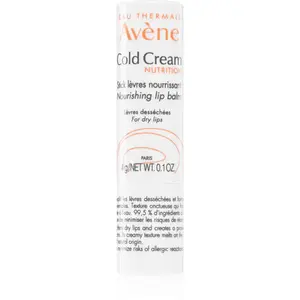Avène Cold Cream balzám na rty s vyživujícím účinkem 4 g