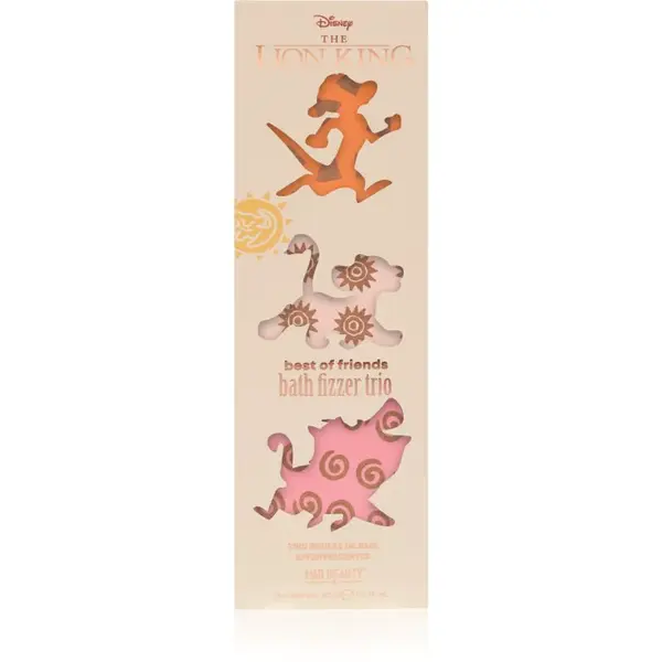 Mad Beauty Lion King Trio koupelová bomba 3x50 g