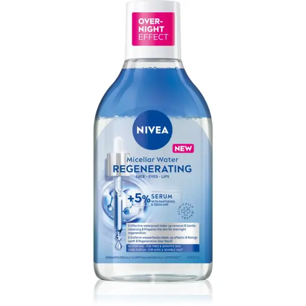 NIVEA Micellar Regenerating čisticí micelární voda s regeneračním účinkem 400 ml