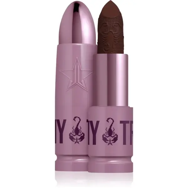 Jeffree Star Cosmetics Scorpio Shiny Trap Lipstick vysoce pigmentovaná krémová rtěnka odstín Loyalty > Everything 3 g