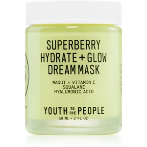 Youth To The People Superberry Hydrate + Glow Dream Mask maska pro rozjasnění a hydrataci 59 ml