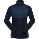 ALPINE PRO FERADA 2 Dámska hrejivá mikina, tmavo modrá, veľkosť