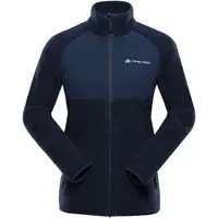 ALPINE PRO FERADA 2 Dámska hrejivá mikina, tmavo modrá, veľkosť