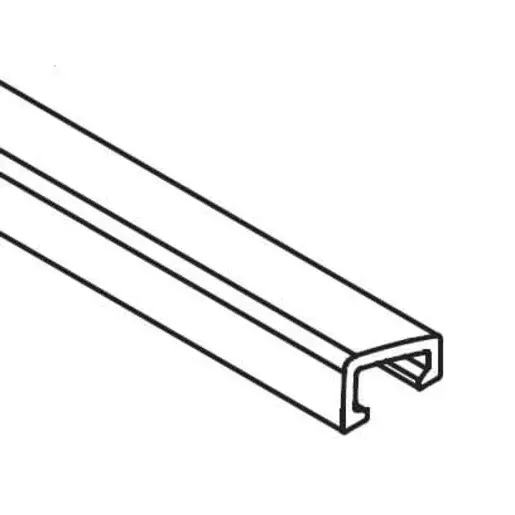 Náhradný diel spodná lišta k SAT Fusion čierna NDSATFUD9C