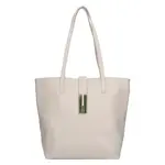 Dámská kožená kabelka Italia Ramira - šedá