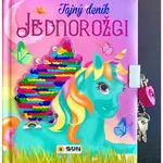 Tajný deník Jednorožci - Kniha s flitry (poškozená)