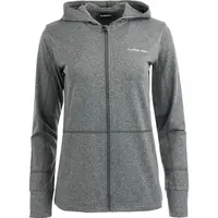 ALPINE PRO AHERTA Dámská funkční mikina s kapucí, šedá, velikost