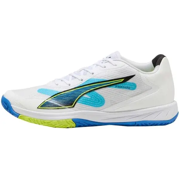 Puma ACCELERATE TURBO 4 GAME ON Unisex obuv na hádzanú, biela, veľkosť 45