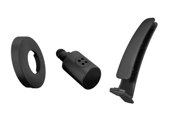 Laufen Cleanet Riva - Sprchovací tryska pro elektronický bidet, černá H8916920200001