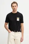 BOSS Orange Bavlněné tričko BOSS Orange Te_Plain