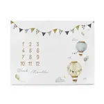 CEBA BABY Podložka míľniková na fotenie (92x72) Basic Ballons