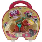 Pet Parade poník 8 x 8 x 2 cm 1pack tehlovo hnedá