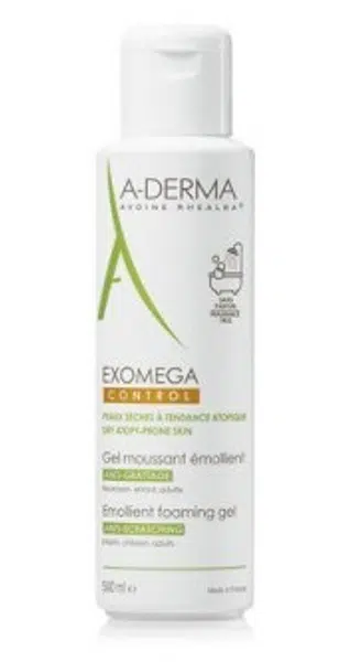 A-DERMA Exomega control Zvláč.pěnivý gel 500 ml
