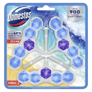 DOMESTOS Power 5 Ocean WC blok 3 x 50 g