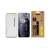Tvrzené sklo Tactical Glass Shield 5D pro Xiaomi Redmi Note 15 Pro+, černá