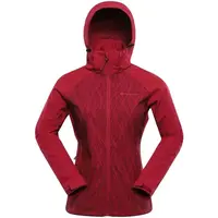 ALPINE PRO HOORA Dámská softshellová bunda, fialová, velikost