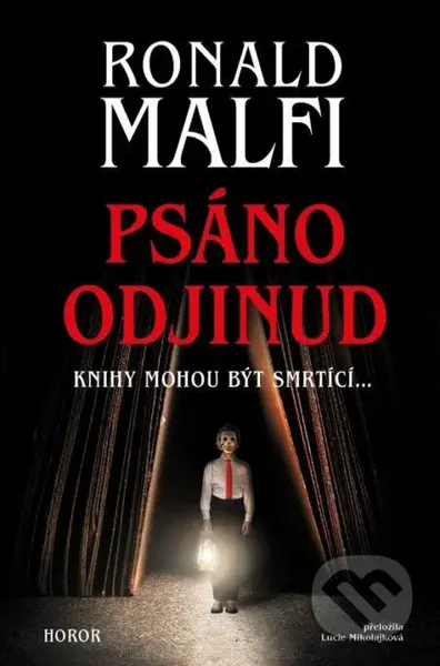 Psáno odjinud (Knihy mohou být smrtící...) - Ronald Malfi - kniha z kategorie Thrillery