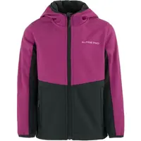 ALPINE PRO ZEROMO Dívčí lyžařská bunda, růžová, velikost 128-134
