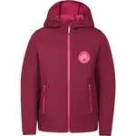 ALPINE PRO OMANO Detská softshellová bunda, fialová, veľkosť 104-110