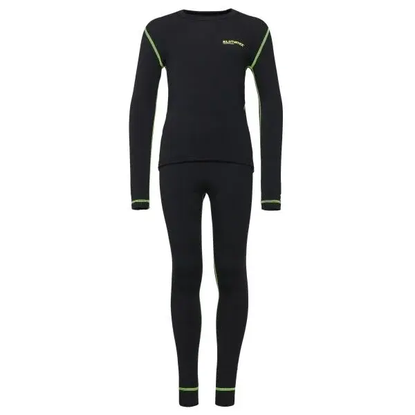 Klimatex ROKI Komplet  detskej funkčnej spodnej bielizne, čierna, veľkosť