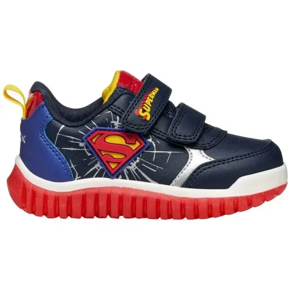 Geox B LIGHTYLOO Chlapecká volnočasová obuv, tmavě modrá, velikost