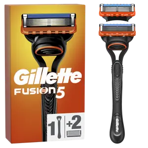 GILLETTE Fusion5 Pánský holicí strojek, 1 holicí strojek, 1 náhradní holicí hlavice