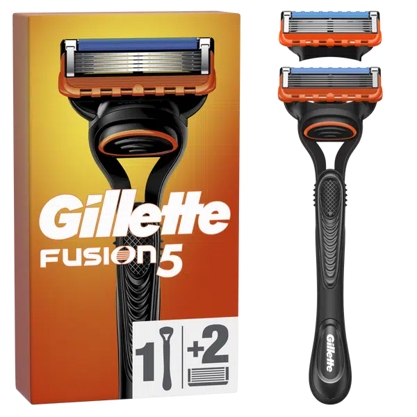 GILLETTE Fusion5 Pánský holicí strojek, 1 holicí strojek, 1 náhradní holicí hlavice