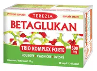 TEREZIA Betaglukan Trio Komplex Forte 500 mg 30 kapslí