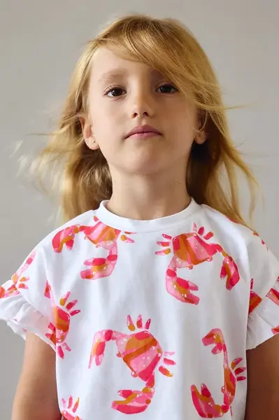 Detské bavlnené tričko Mayoral