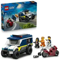 LEGO® City 60479 Policajná dodávka na prevoz väzňov - hra z kategorie City