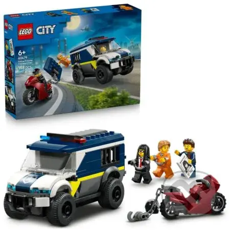 LEGO® City 60479 Policajná dodávka na prevoz väzňov - hra z kategorie City