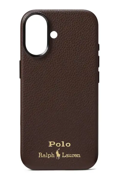 Kožený obal na telefon Polo Ralph Lauren iPhone 17