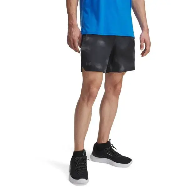 Under Armour VANISH WOVEN 6IN Pánske krátke nohavice, čierna, veľkosť L