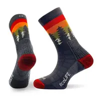 TEKO ECOLIFE WILD FOREST 2.0 Unisex ponožky, tmavě šedá, velikost