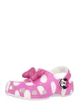 Crocs Otvorená obuv 'Minnie Mouse Cls'  ružová / biela