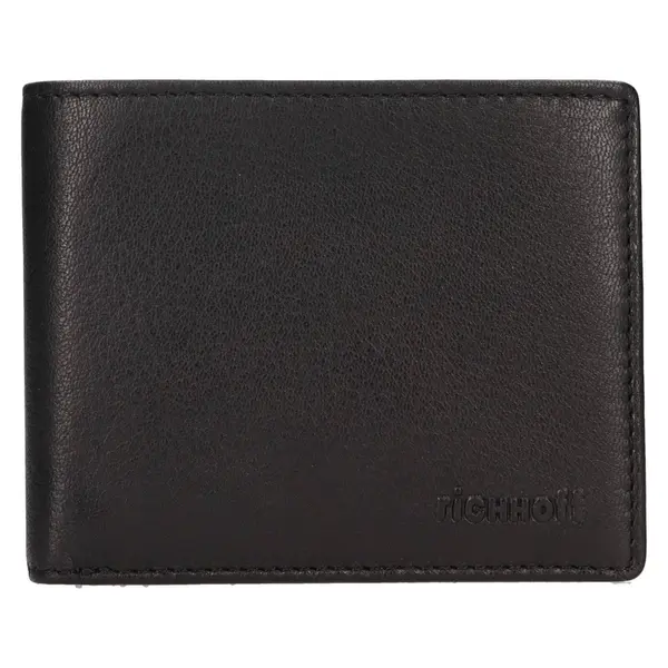 Pánská kožená peněženka Richhoff Alfons - černá