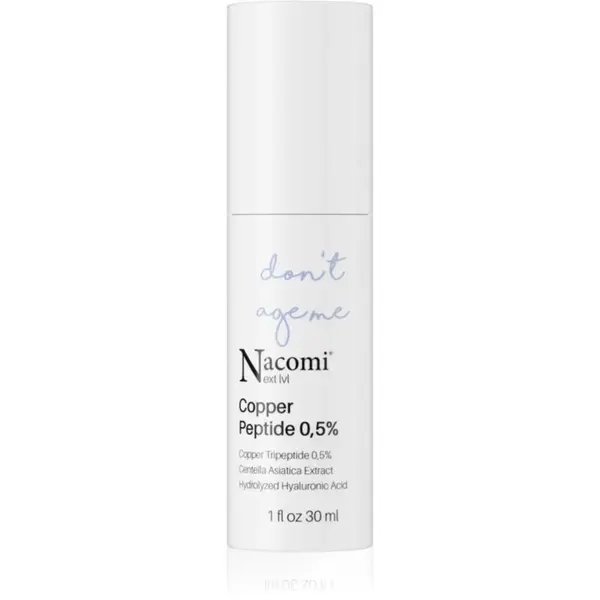 Nacomi Next Level Copper Peptide 0,5 % pleťové sérum s peptidy 30 ml