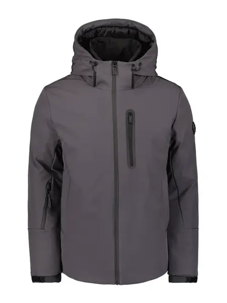 No Excess Prechodná bunda 'Kai'  tmavosivá