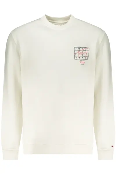 Biela mikina Tommy Jeans