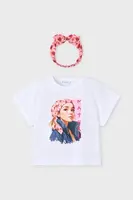 Detské bavlnené tričko Mayoral