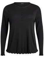 Zizzi Blúzka 'Cabinar'  čierna