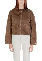 Hnědá přechodná bunda Only