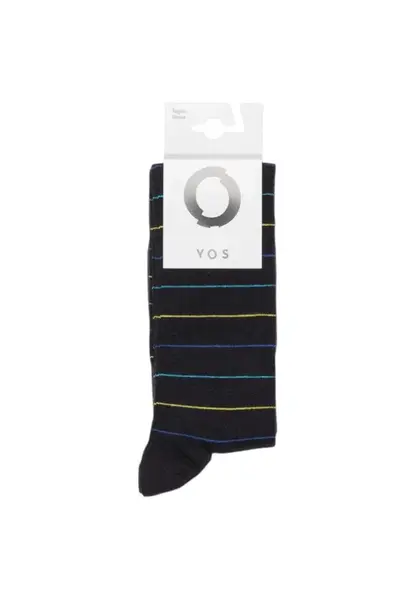 Pánské veselé pruhované ponožky