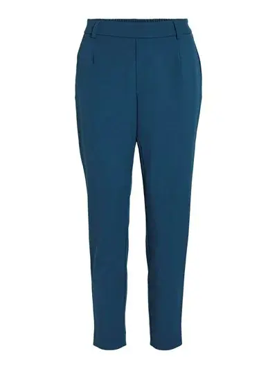 Vila Clothes modré kalhoty