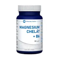 PHARMA ACTIV Magnesium chelát + B6 30 kapslí