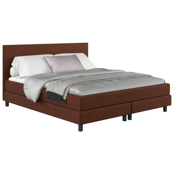 MID.YOU AMERICKÁ POSTEL, 180/200 cm, hnědá