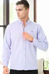 G974 DEWBERRY MEN'S SHIRT-LILAC