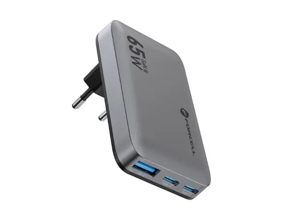 Nabíječka telefonu FORCELL F-Energy Ultra Slim GaN III 65W