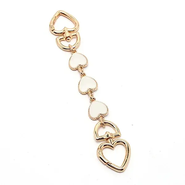 Light Gold Zinc Alloy Hanger Clasps