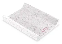 SENSILLO Přebalovací podložka, tvrdá 70 x 49 x 9,5 cm -  růžové lístky